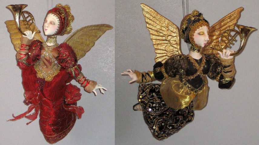 Harold the Angel - Cloth Doll Patterns.