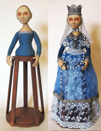 Isabella, Santos Cage Doll Cloth Doll Pattern and Instructions