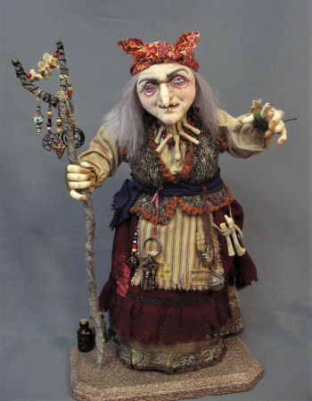 BABA YAGA - A Witch by Arley Berryhill.