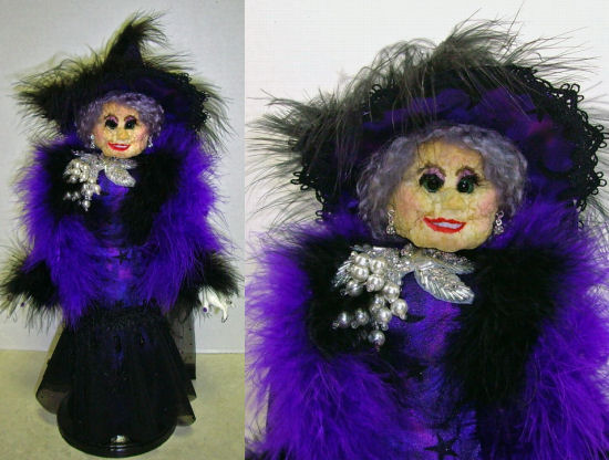 Serena, Apple Head Witch Doll, Doll Making CD