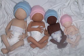 Preemie Doll Pattern Cloth Doll Pattern Sewing Dollmaking - Featured Artist