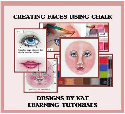 Creating Doll  Faces with Chalk CD