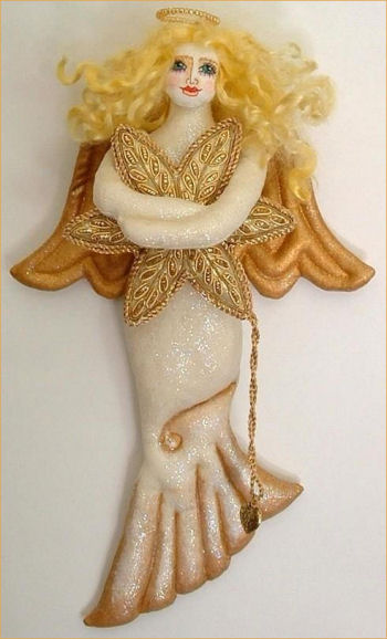 Golden Angel Sewing Doll Pattern 