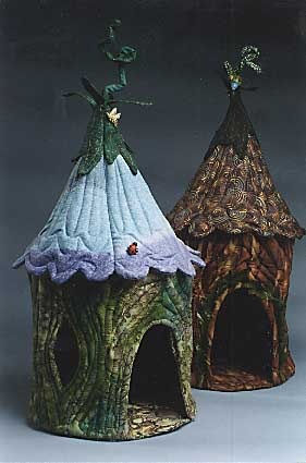 Fairy Houses sewing pattern.  Perfect for you favorite doll or animal.