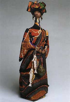 African Queen Ethnic Cloth Doll Pattern
