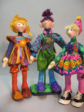 Snippets - 11" darlings have the proportions of old fashioned Madame Alexander, Betsey McCall and Ginny dolls.