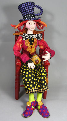 The Mad Hatter Cloth Doll Pattern by Magic Threads 