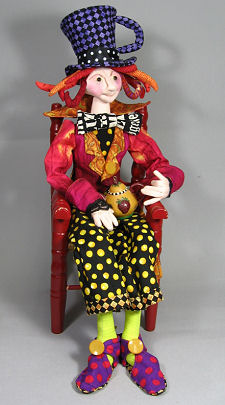 The Mad Hatter Cloth Doll Pattern by Magic Threads