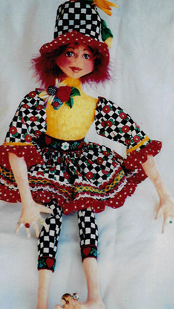 Banbury Cross Beth Fabric Doll Making Pattern