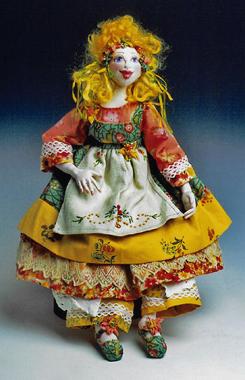 Glorya Cloth Doll Pattern