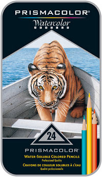 Prismacolor Watercolor Pencils - Set of 24