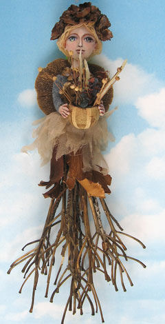 beautiful 22” wall doll will depend on the dried flowers