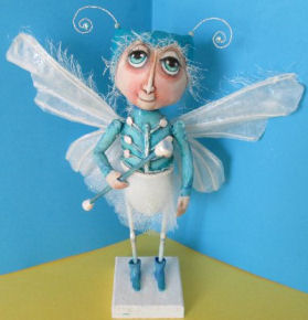 Moth With Baton  - Doll Making Pattern and Instructions