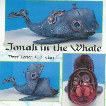 Jonah in the Whale CD  Cloth Doll Making Class by Susan Barmore