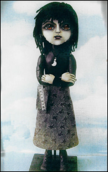 Daphine - 16' Painted Fabric Art Doll