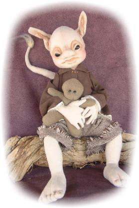 Nolen a Tree Troll - Cloth Doll Pattern by Shelley Hawkey