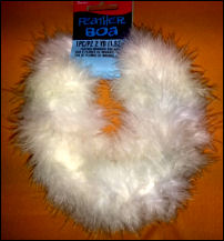 White  Feather Craft Boa 
