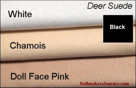 Deer Suede - Doll Making Fabric - Doll skin