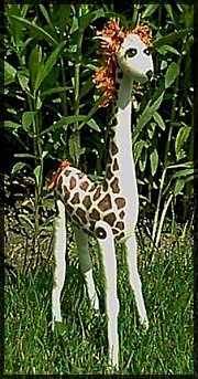 Germaine the Giraffe Free Soft/Plush Animal Doll Pattern.