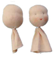 Doll Jersey is the base material for making Waldorf style dolls or basically any doll that you want to have a warm and lively skintone.