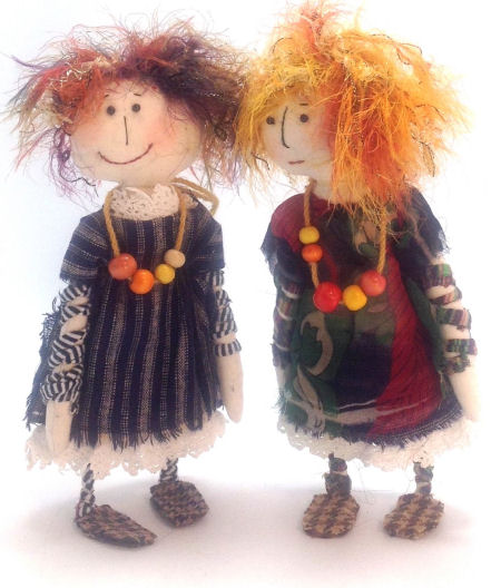 Lucky Lucy - Free Cloth Doll Pattern by Jill Maas