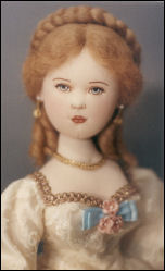 "Fashion Doll" by Kezi Matthews Soft Sculpted using Doll Skin Fabric Windsor Comfort.