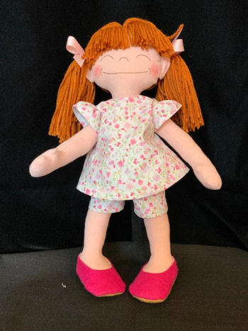 Fanny Cloth Doll  Pattern by Arlen Cano