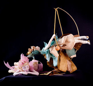 Cloth Doll Pattern for sewing pixies.