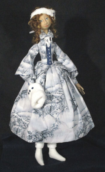 Santa Cloth Doll Sewing Pattern