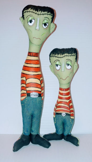Frank and Franky - Cloth Doll Pattern by Cyndy Sieving
