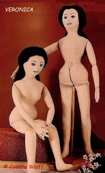 Sewing Pattern of a MINIATURE QUILTING SCENE by Colette Wolff of Platypusnow