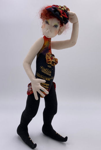Scrap Pixie Doll Making Pattern by Diana Baumbauer 