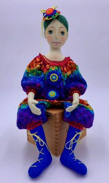 Bean Bag Betty Doll Making Pattern by Diana Baumbauer 