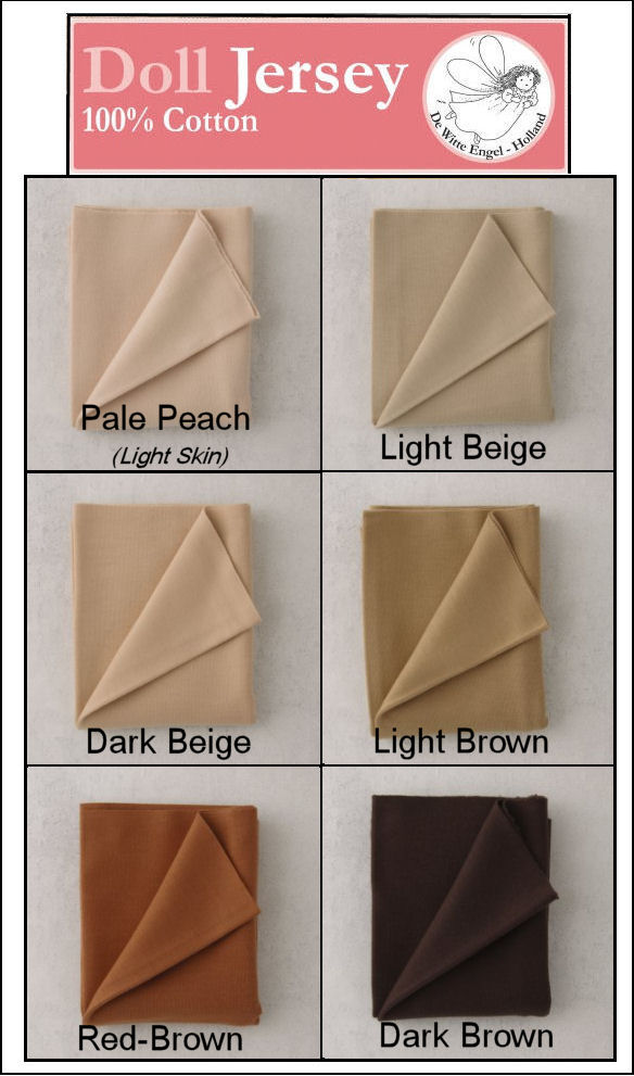 Doll Jersey - Doll Skin by&nbsp;De Witte Engel&nbsp;