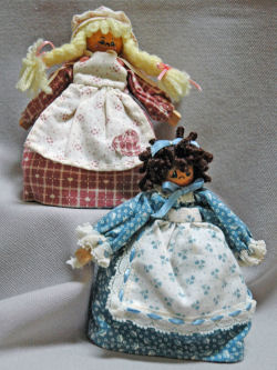Mini Clothespin Topsy-Turvy Doll Clothespin Girls Clothespin Dolls
