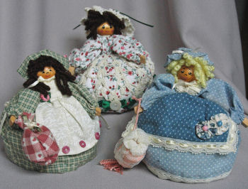 Mini Clothespin Pincushion Dolls Clothespin Dolls