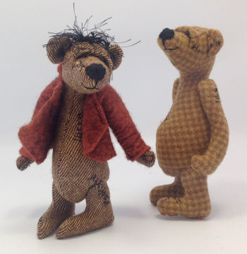 Printed Pattern ˜Ratty with Hottie" Rat Pattern by Jill Maas