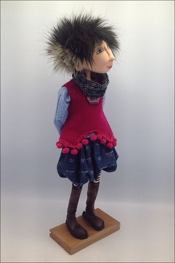 Printed Pattern ˜Ratty with Hottie" Rat Pattern by Jill Maas