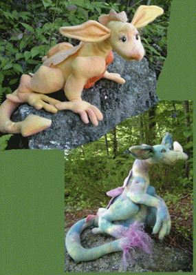 Dragon Hatchlings - Dragon sewing pattern.