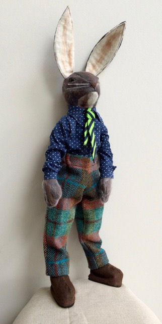 Harrold Hare Cloth Doll Sewing Animal and Rabbit Pattern