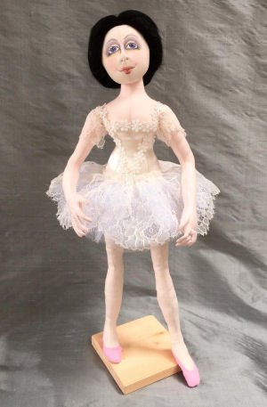 The Dancers, 19" Traditional Ballerina by Jan Horrox