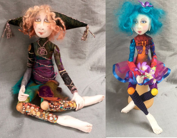 Avalon Elfin, 15" Elf Cloth Doll Sewing Pattern