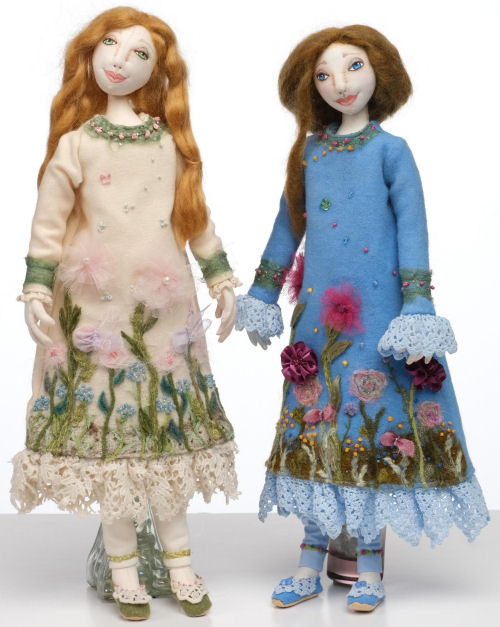 Winter Dreams 18" Hanging Cloth Doll Pattern