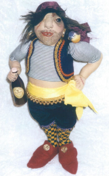 Spud Cloth Doll Pattern by Lynn Butcher