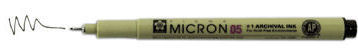 Pigma Micron Fine Line Marking Pens