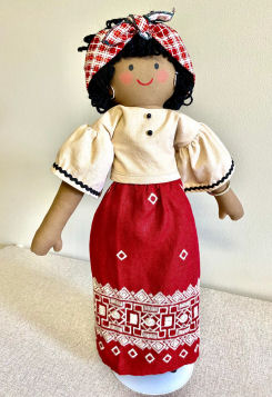 Abby, New Cloth Doll Pattern