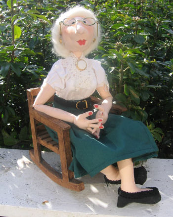 Miss Street cloth doll pattern
