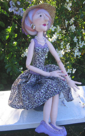 Viola cloth doll pattern