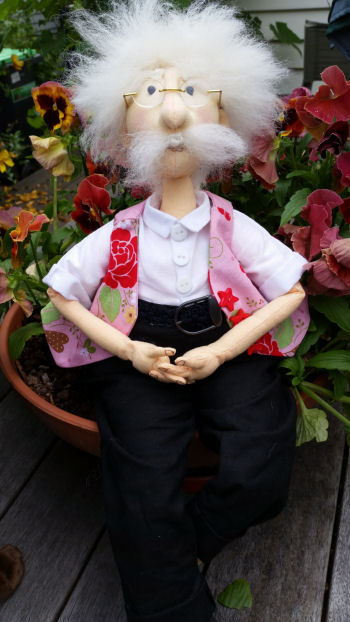 Albert cloth doll pattern