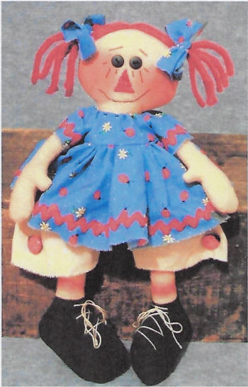 ladybug annie - 15" raggedy